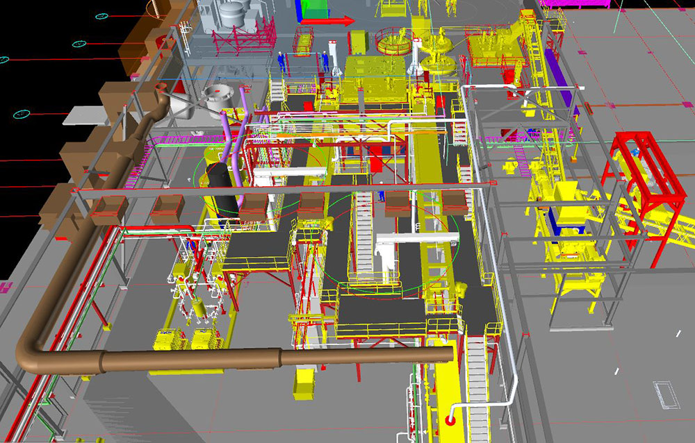 Plateformes d'accès milieu industriel