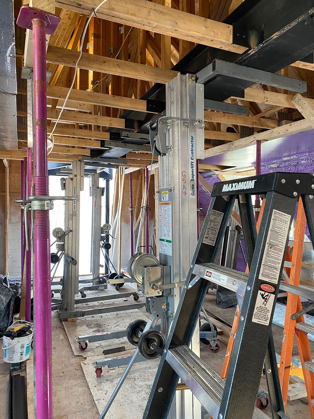 bâtiment résidentiel renforcement structure