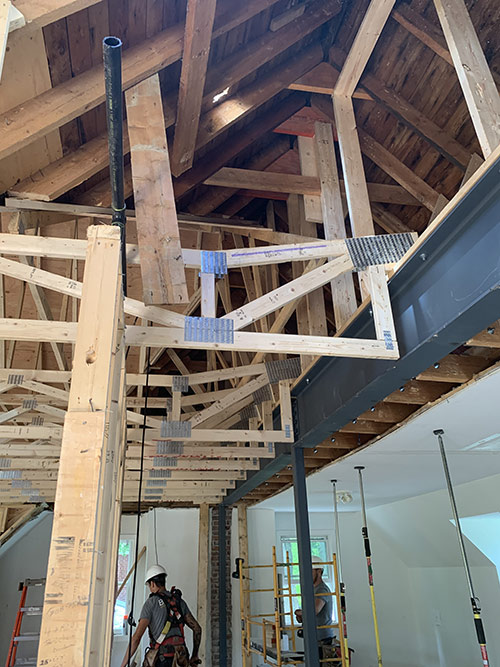 structure-bois-acier-toit